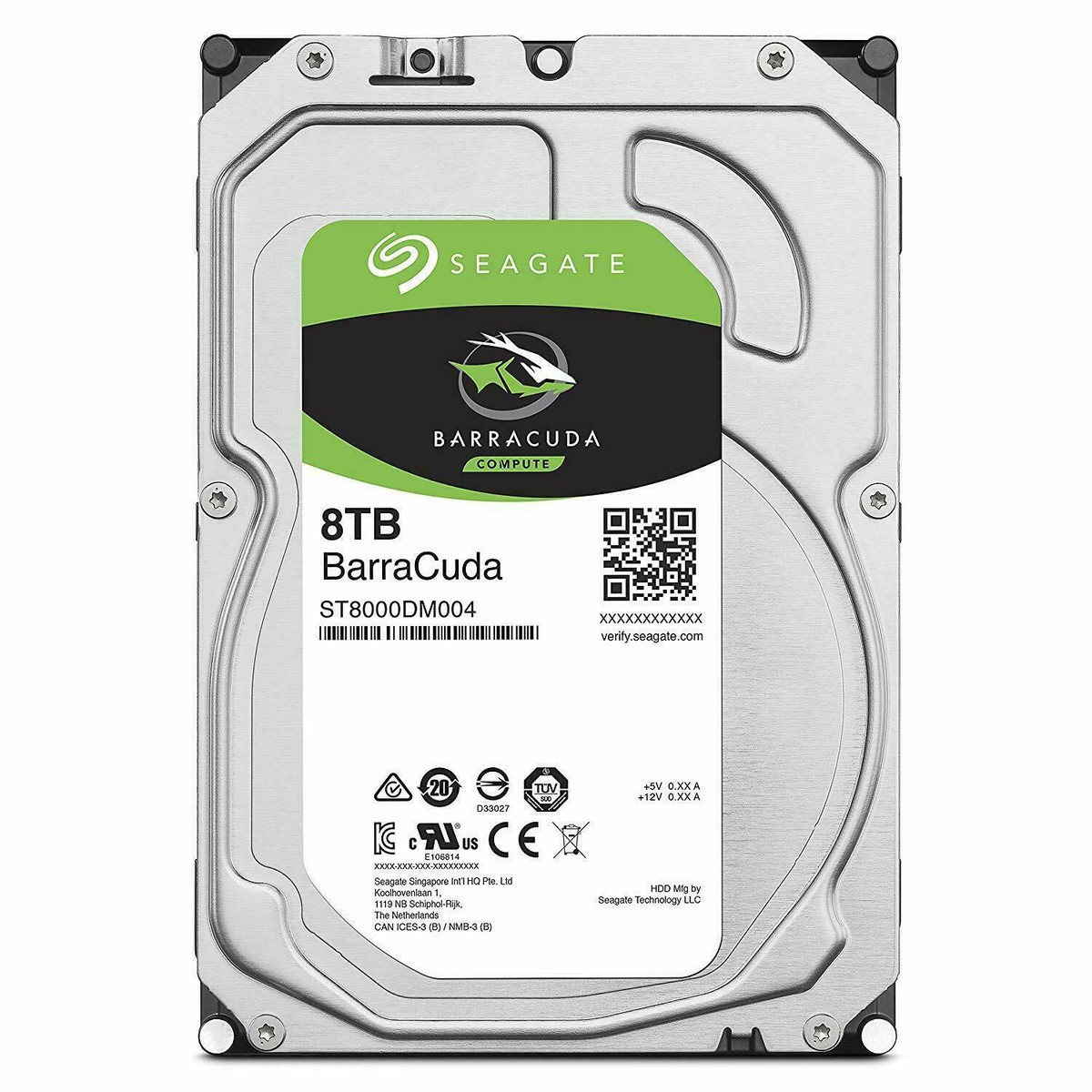 Жесткий диск Seagate BarraCuda 8TB ST8000DM004