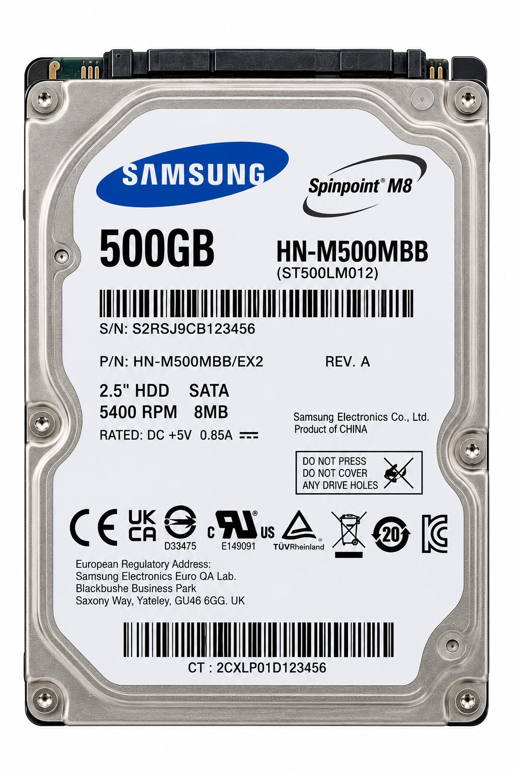 HDD Samsung Spinpoint M8 500GB 2.5″ HN-M500MBB
