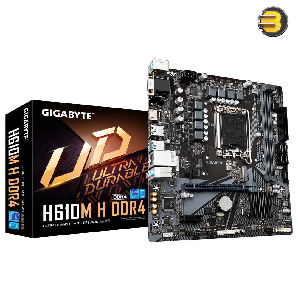 Материнская плата Gigabyte H610M H DDR4
