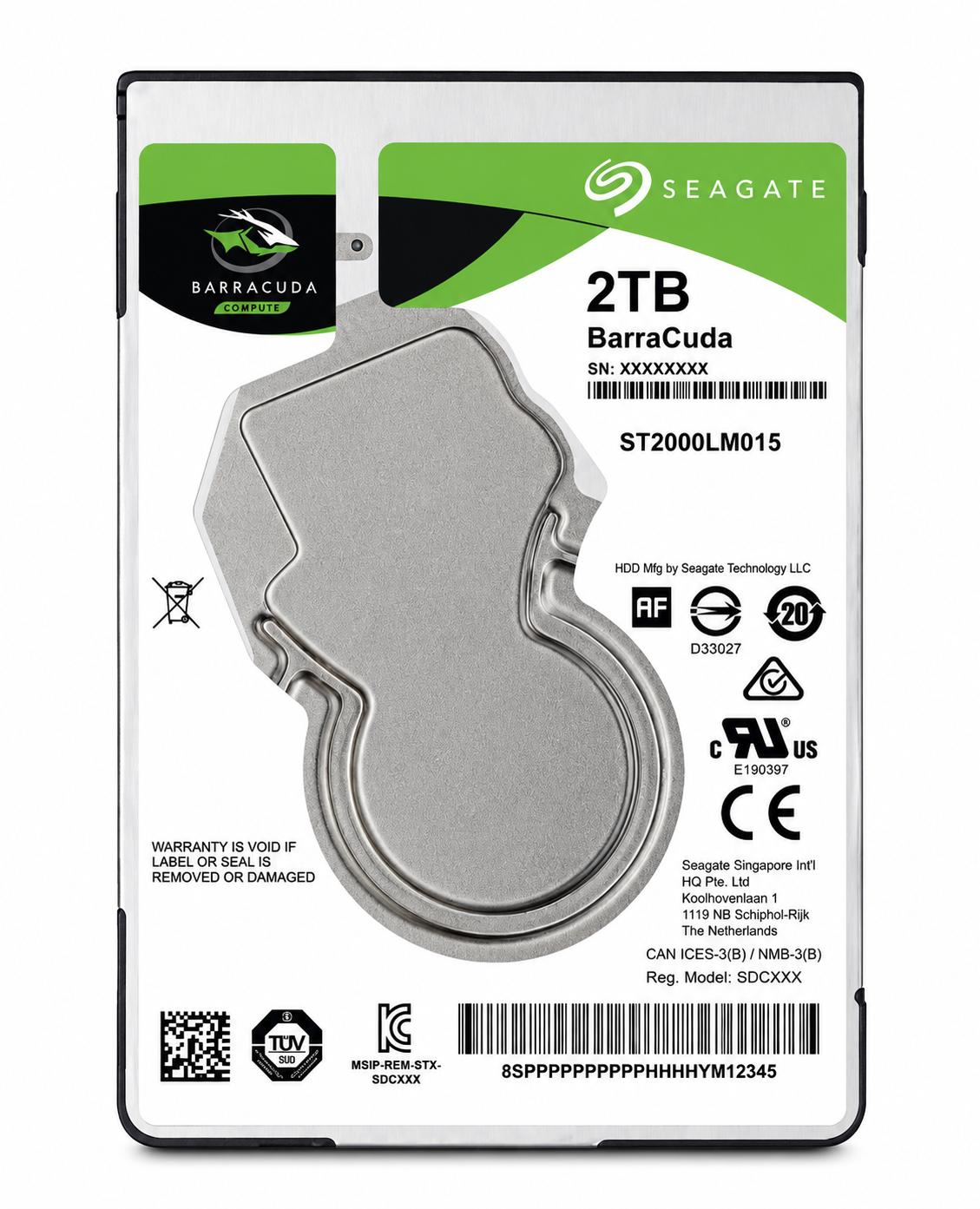 HDD Seagate BarraCuda 2TB 2.5″ ST2000LM015